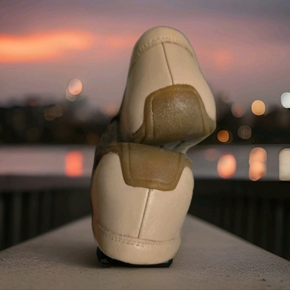 Joie Women's Beige Leather Comfort Flats Size 7 - Picture 6 of 7